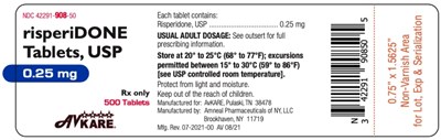 25 (908 50 0.25mg 500ct)
